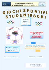 giochi sportivi studenteschi 2018