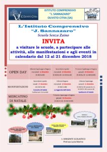 locandina open day dicembre 201811