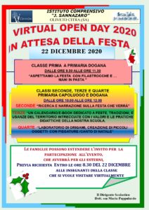 22 dicembre Primaria locandina Virtual Open Day_page-0001